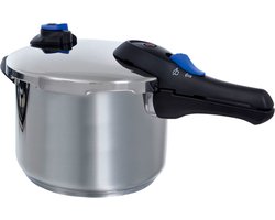 BK Snelkookpan 22 cm- 6l - glanzend - PFAS-vrij