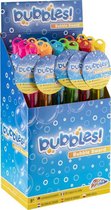 Bubbletastic XXL Traktatie Uitdeelcadeautjes voor Kinderen | Display | 12 x Bellenblaas Zwaard | In 6 verschillende kleuren | Uitdeelcadeautjes voor traktatie | Bellenblaas plezier | Weggeef Cadeautjes | Kinderfeestje