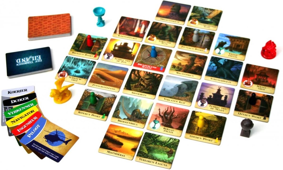 White Goblin Games - Het Verboden Eiland - Coöperatief spel - 2 tot 4 spelers - Vanaf 10 jaar - Samenwerken en Strategie - 30 minuten — afbeelding 10
