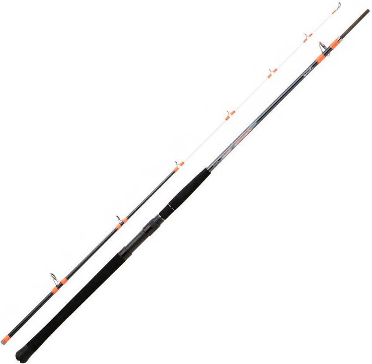 Daiwa Megaforce Boat Bodemvissen Hengel Zwart 2.10 m / 100-300 g