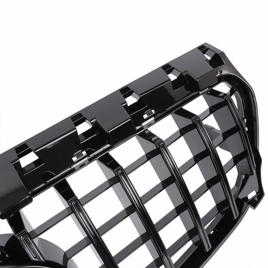Calandre compatible avec Mercedes Classe CLA W117 2016-2019 Facelift GT Noir Haute Brillance