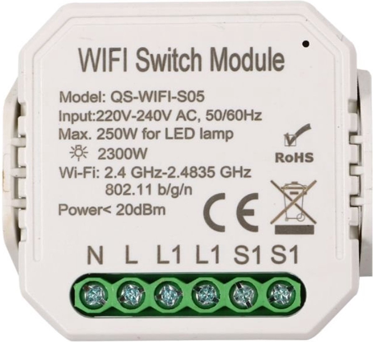 WiFi Switch -module met wattmeter - Overig - SILUMEN