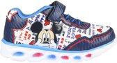 Sneakers Mickey Mouse - Led - Sportschoenen - blauw - maat 25