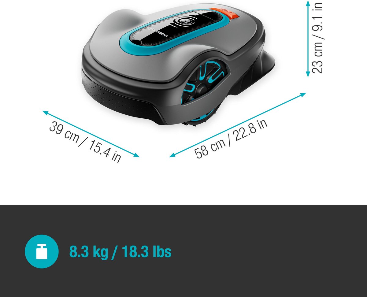 GARDENA smart SILENO life 1250 - 57 dB en appbediening thumbnail 3
