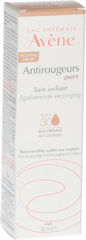 Avène Antirougeurs Unify Getinte Gezichtscrème SPF30 - Avène