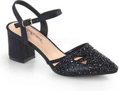 Fabulicious Hoge hakken -37 Shoes- FAYE-06 Zwart