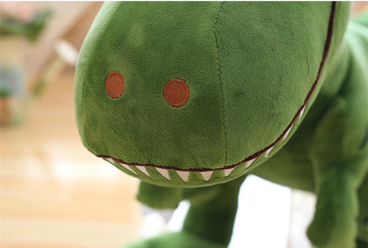 Dino Dinosaurus Knuffel - T-Rex - Kraamcadeau - Dinosaurussen - Meisje - Jongen - Avontuur - 40cm — afbeelding 8