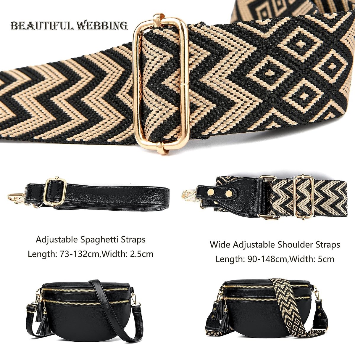 TANTOMI Schoudertas voor dames, PU-leer, crossbody bag voor dames, brede riem, stijlvolle heuptas voor dames, elegant, lichtgroen, Eén Maat TANTOMI Schoudertas voor dames, PU-leer, crossbody bag voor dames, brede riem, stijlvolle heuptas voor dames, elegant, lichtgroen, Eén Maat