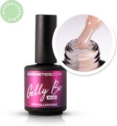 Cosmetics Zone Hypoallergene Gel Base UV/LED “Gelly BE Plus” – Skin Tone 15ml. - Peach - Glanzend - Gel nagellak