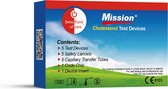 Mission 3-IN-1 - Cholesterol teststrips 5 stuks voor Mission® Cholesterol Meter