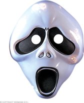 Widmann - Costume Fantôme & Squelette - Masque Fantôme Boo I Scared Enfant - Wit / Beige - Halloween - Déguisements