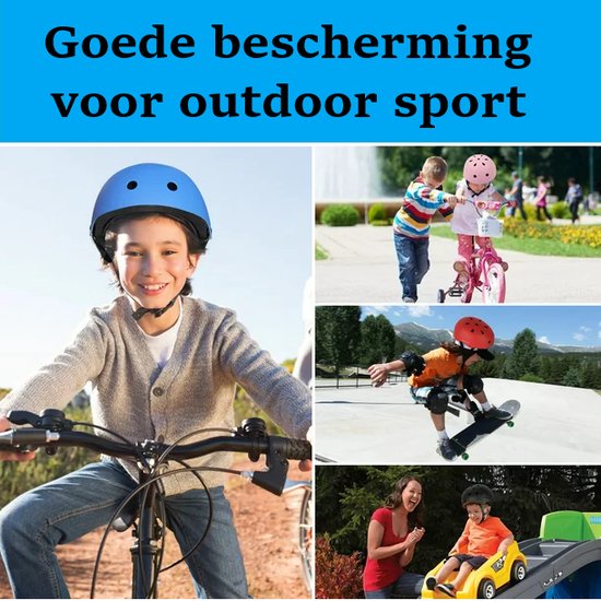 Kinderhelm Zwart - Fietshelm - Helm voor Kinderen - Skate Helm Kinderen - SkateHelm - Skate Helm Kind - Helmen - Maat S -52cm tot 58cm van Merkloos — afbeelding 5