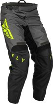 Fly Racing MX Pants F-16 Black Grey Hi-Vis 34 - Maat - Broek