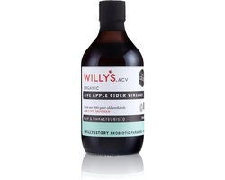 Willy's ACV Biologische Live Apple Cider Vinegar - Appelazijn 500 ml