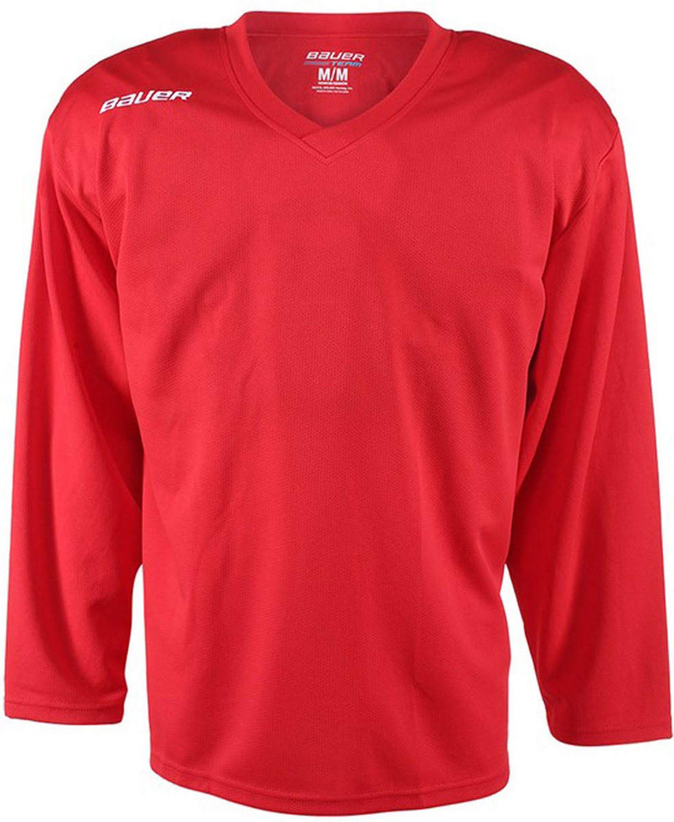 IJshockey shirt Bauer rood maat Senior XS