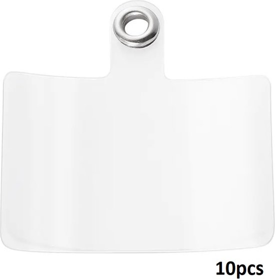 platte bedel bloem stainless steel zilver - hangers / bedels