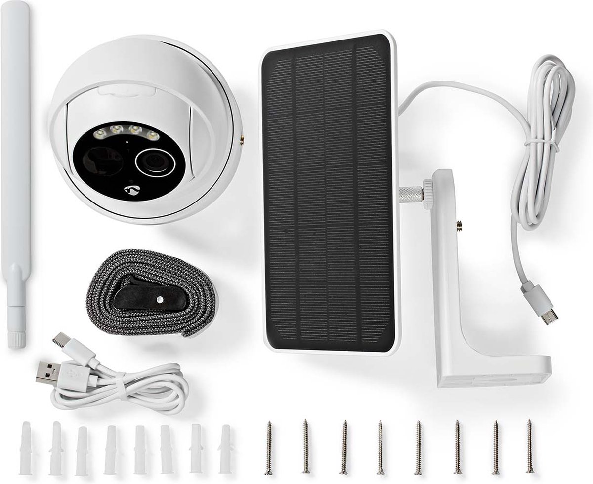 Nedis SmartLife Draadloze Beveiligingscamera Buiten met - afbeelding 2