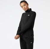 New Balance Accelerate Half Zip Dames Sportshirt - BLACK - Maat XL