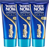 Signal White Now Gold Whitening Tandpasta - Instant Triple Power - Blue Light Technology - 3 x 50 ml