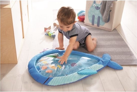 Haba Waterspeelmat Grote Walvis Junior 65 X 55 Blauw van HABA. — afbeelding 4