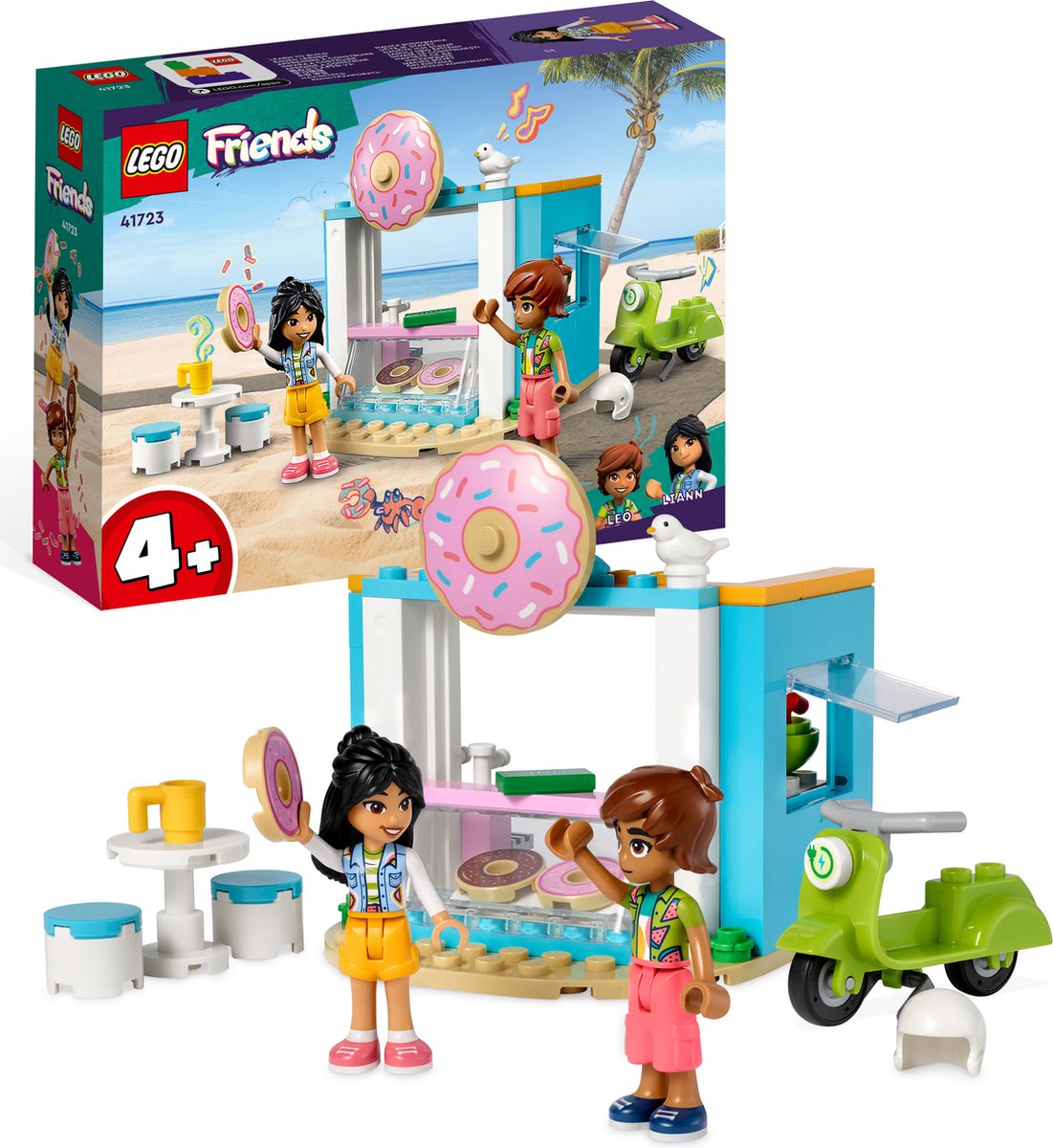 LEGO 41723 Friends Donutwinkel Speelset voor Kinderen vanaf 4 Jaar met Minipoppetjes — cadeau in Spellen & Speelgoed - foto 6