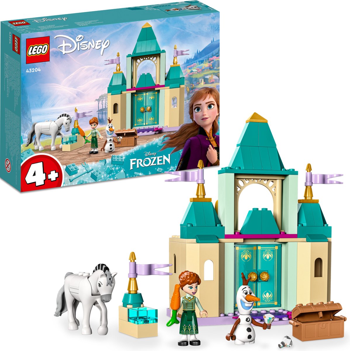 LEGO Disney Frozen Anna en Olaf Plezier in het kasteel - 43204 — cadeau in Spellen & Speelgoed - foto 6