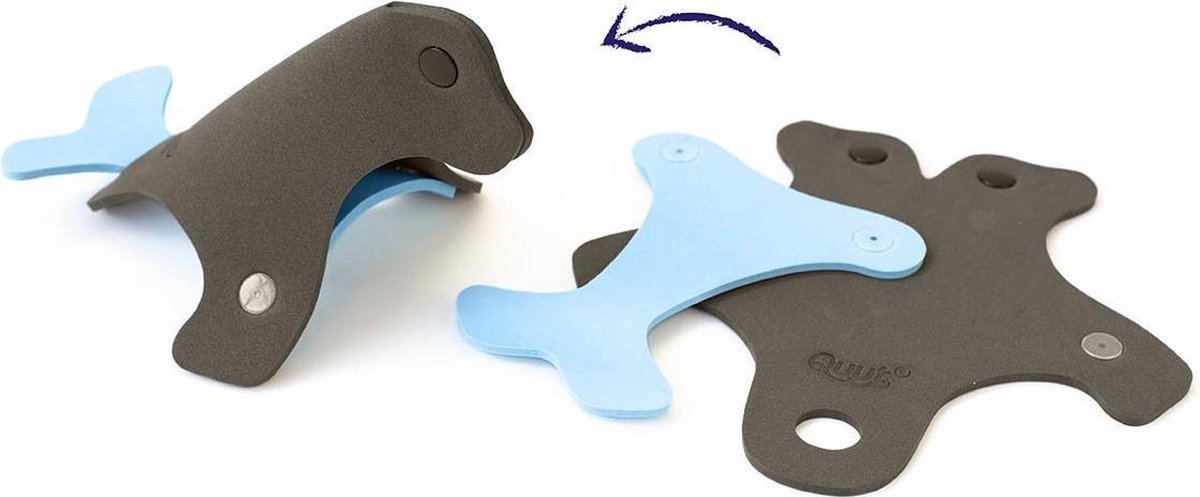 Quutopia building set seal island badspeelgoed