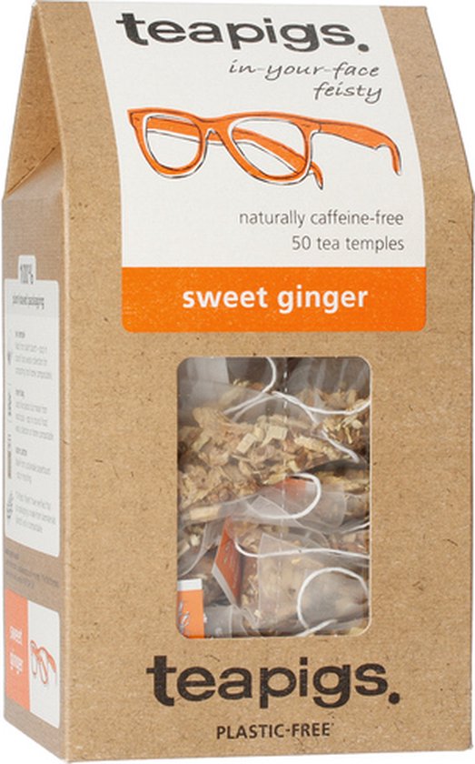 teapigs - Sweet Ginger - 50 Tea Bags