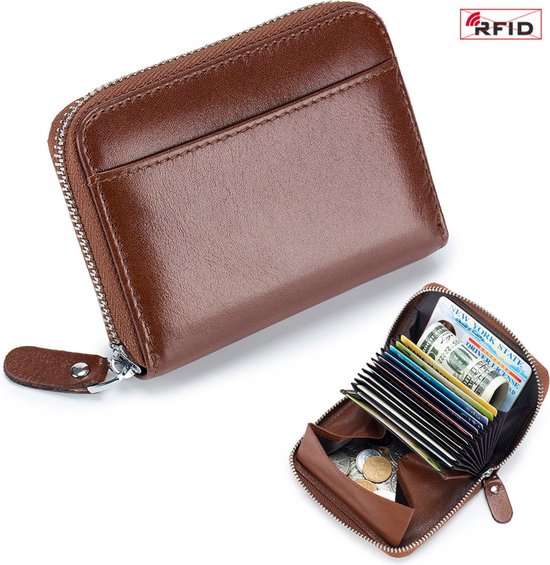 Portefeuille Homme Carbone – Fin Et Léger, Avec Compartiment Secret Et Protection RFID
