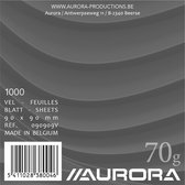 Aurora - MAXI PACK - 20 x Blocs Cube : Format 9x9x9cm feuilles volantes de papier blanc (non collées)