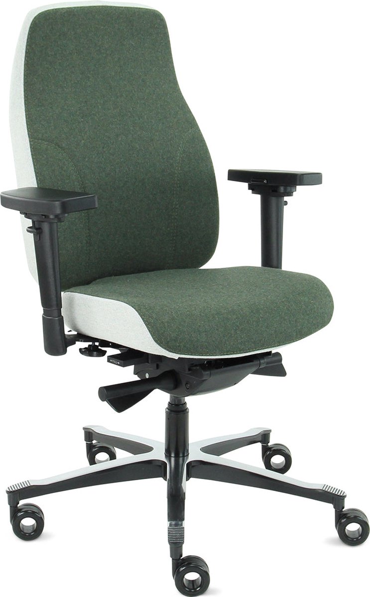 Sit And Move Therapod X2 Olive - Bureaustoel Facet Wol Olive/Ashgrey
