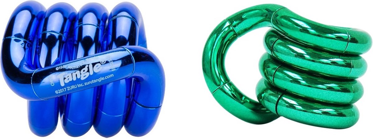 Tangle Toys - Metallic Junior 2-Pack - variant 2 - The Original Fidget