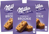 Milka Brookie - combinaison de biscuit et brownie - 152g x 3