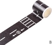 Creatieve Transportdecoratie Tape - DIY - Scrapbook - Stickerlabels - Masking Tape Kit - Kinderen - Spoorwegen - speelgoed - Wegen - Papieren Thema - Auto