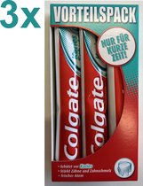 Colgate - Mint Max Fresh Cooling - Dentifrice - 9x 75 ml - Pack économique