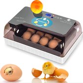 Slimme Broedmachine Voor Eieren Met Warmteplaat Incubator - Tot 60 Eieren - automatische rolsysteem - hoge uitkomst!