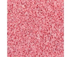 Aquariumgrind ROZE - Bodembedekking Steentjes Gekleurd 4-6mm - 1KG