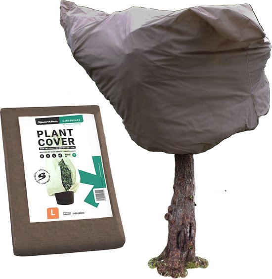 Vliesdoek voor planten en bomen tegen vorst: alle soorten op een rij 10 ZWART vliesdoek - 2m x2.40m - extra sterk materiaal 80gr/m2