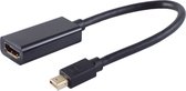 Powteq - Premium mini Displayport 1.4 naar HDMI adapter - 4K 60 Hz - Gold-plated - 3 x afgeschermd - Topkwaliteit adapter