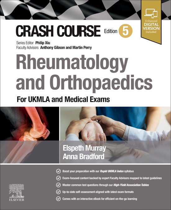CRASH COURSE- Crash Course Rheumatology and Orthopaedics - cover