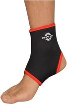 Nivia Orthopedic Slip-in Ankle Brace (Black, Size: Large) | Material: Neoprene/Polyester | Stretchable | Pain Relief | Versatile Fit | Ideal for Gym, Sports, Exercise, Training, Cycling