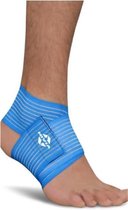 Nivia Orthopedic Ankle Support Brace (Blue) | Material: Neoprene | Statchable | Pain Relief | Versatile Fit | Ideal for Gym, Sports, Exercise, Training, Cycling