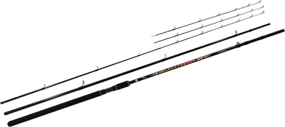 Galaxy Feeder 360 Feederhengel 3+3 (30-90g) - 12ft (3.6m) - Witvissen - Method Feeder Hengel