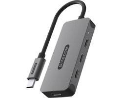 Sitecom – USB-C to 4x USB-C 10Gbps Hub – Voor Windows, Apple Mac en Chromebooks – Pro Line