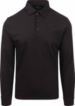 Desoto - Polo Kent Zwart - Slim-fit - Heren Poloshirt Maat M