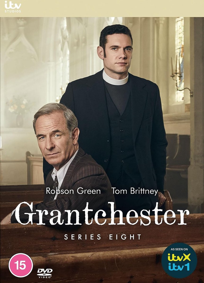 Grantchester Seizoen 8 - DVD - Import zonder NL OT (Dvd), Tom