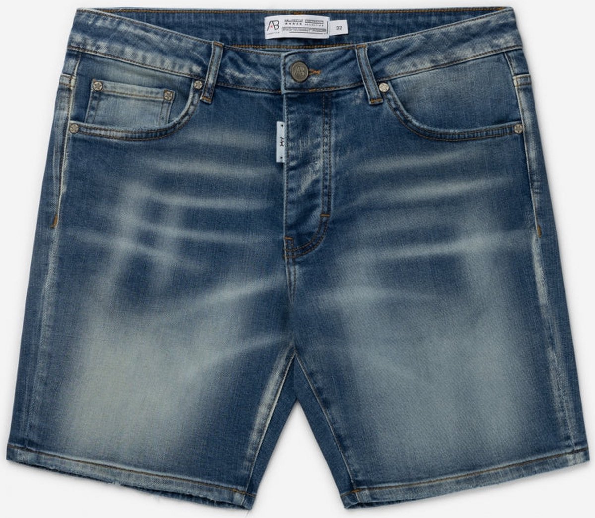 AB Lifestyle Korte broek Short Denim Jeans Light Blue Heren Maat 28 bol