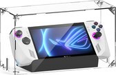 Transparante Acryl Stofhoes geschikt voor ASUS ROG Ally / Steam deck / Nintendo Switch - Console Stand voor ASUS ROG Ally / Steam deck / Nintendo Switch - 2in1