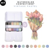 Prima Marketing - Watercolor Confections Aquarelverf - Vintage Pastel  - set van 12 kleuren