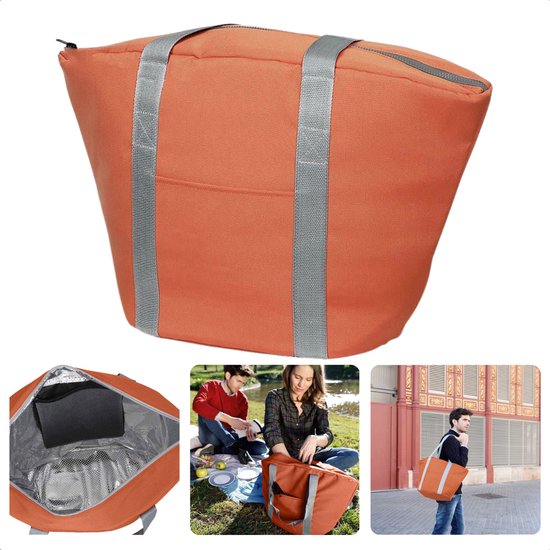 Lunchtas Pack It Koeltas Lunch HOEL Koeltas Voor Eten & Drinken - Geïsoleerde Thermische Tas - Lunchtas Koeltas Met Vakken Geïsoleerde Lunchtas Waterdicht
